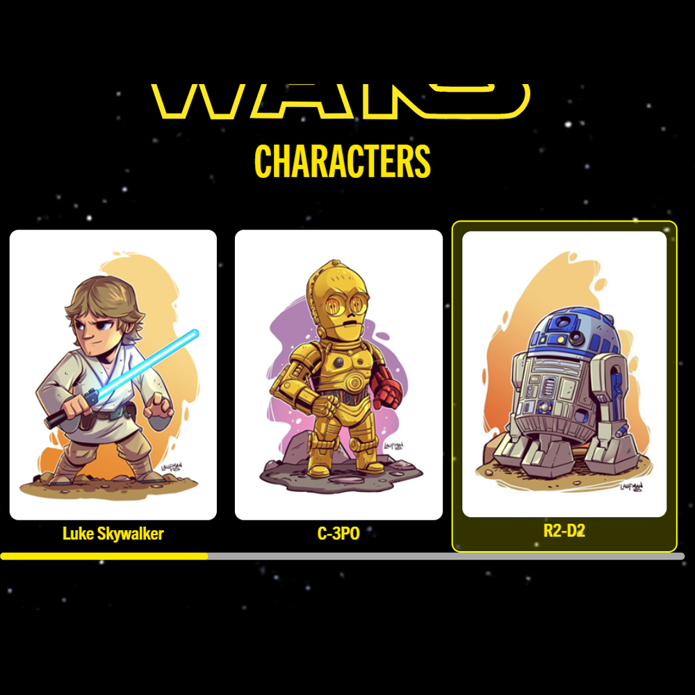 Starwars mock up image